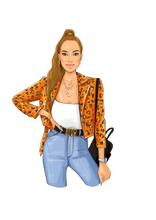 Load image into Gallery viewer, Cheetah Girl
